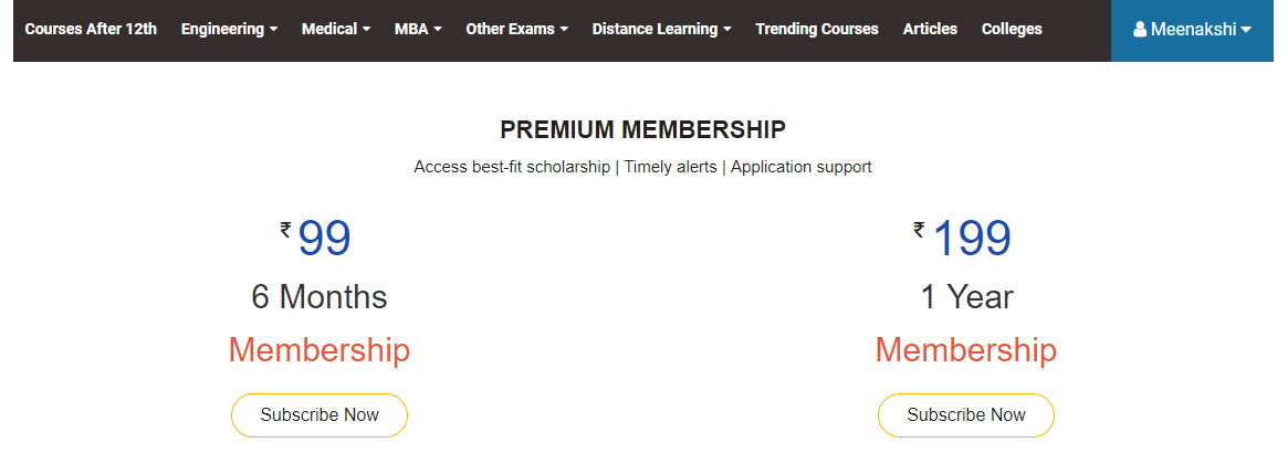 ExamsPlanner Membership